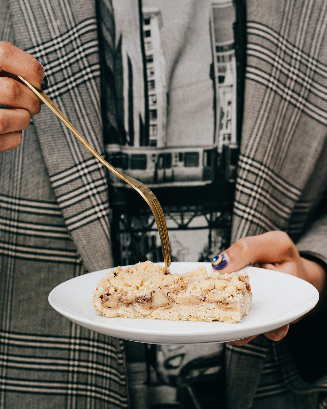 Barra Crumble Manzana Canela Tribu