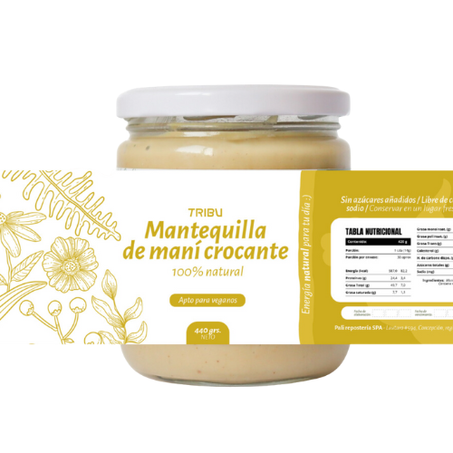 Mantequilla Mani Crocante 220gr