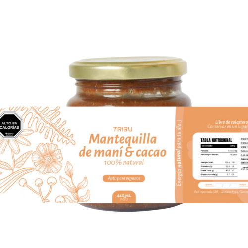 Mantequilla Mani Cacao 220gr