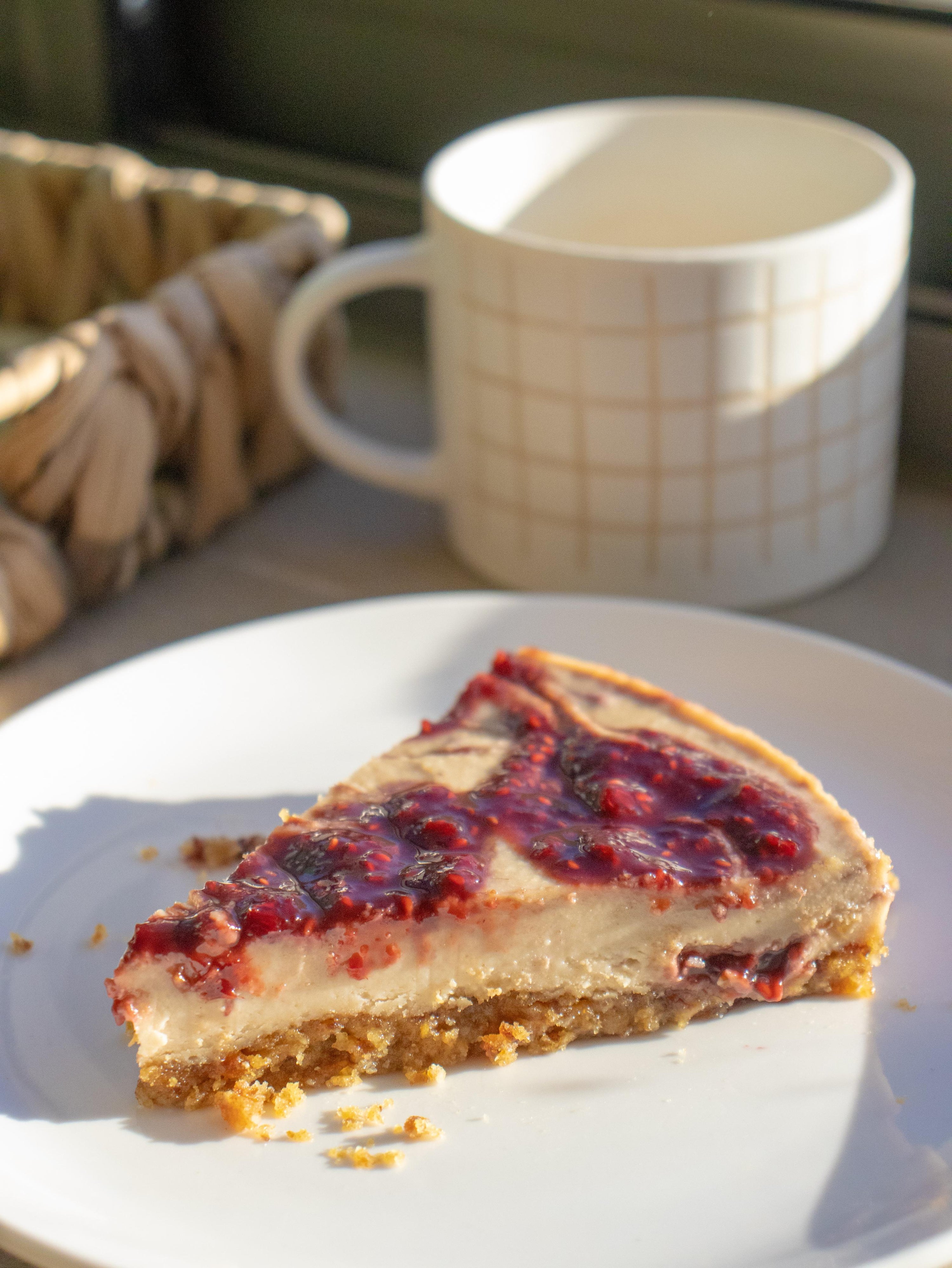 Tarta Caju Frambuesa Familiar Tribu